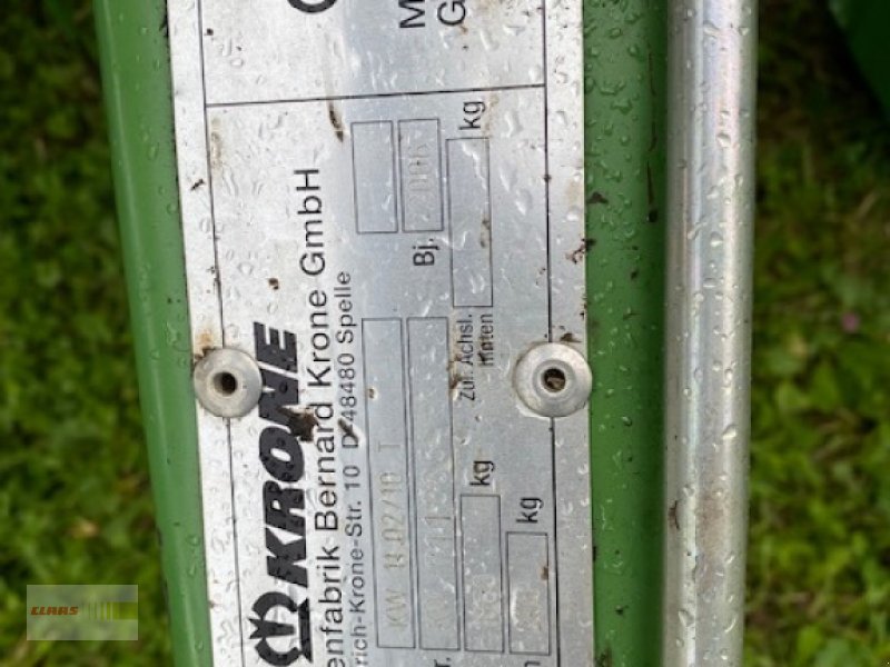 Kreiselheuer des Typs Krone KW 11.02/10, Gebrauchtmaschine in Tuningen (Bild 5)