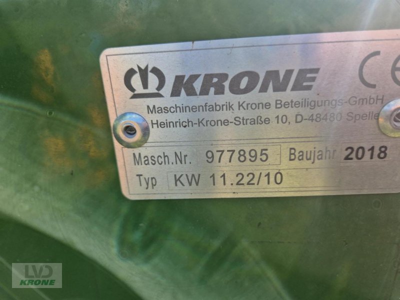 Kreiselheuer typu Krone KW 11.22, Gebrauchtmaschine v Spelle (Obrázek 2)