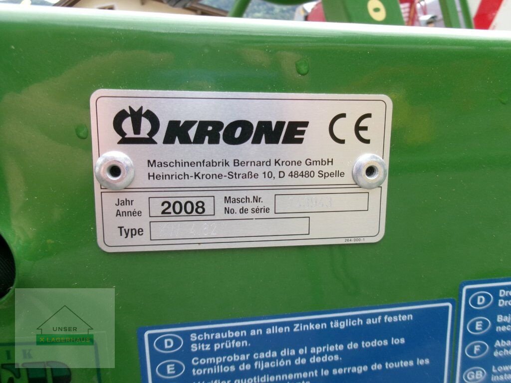 Kreiselheuer Türe ait Krone KW 4.62/4, Gebrauchtmaschine içinde Schlitters (resim 11)