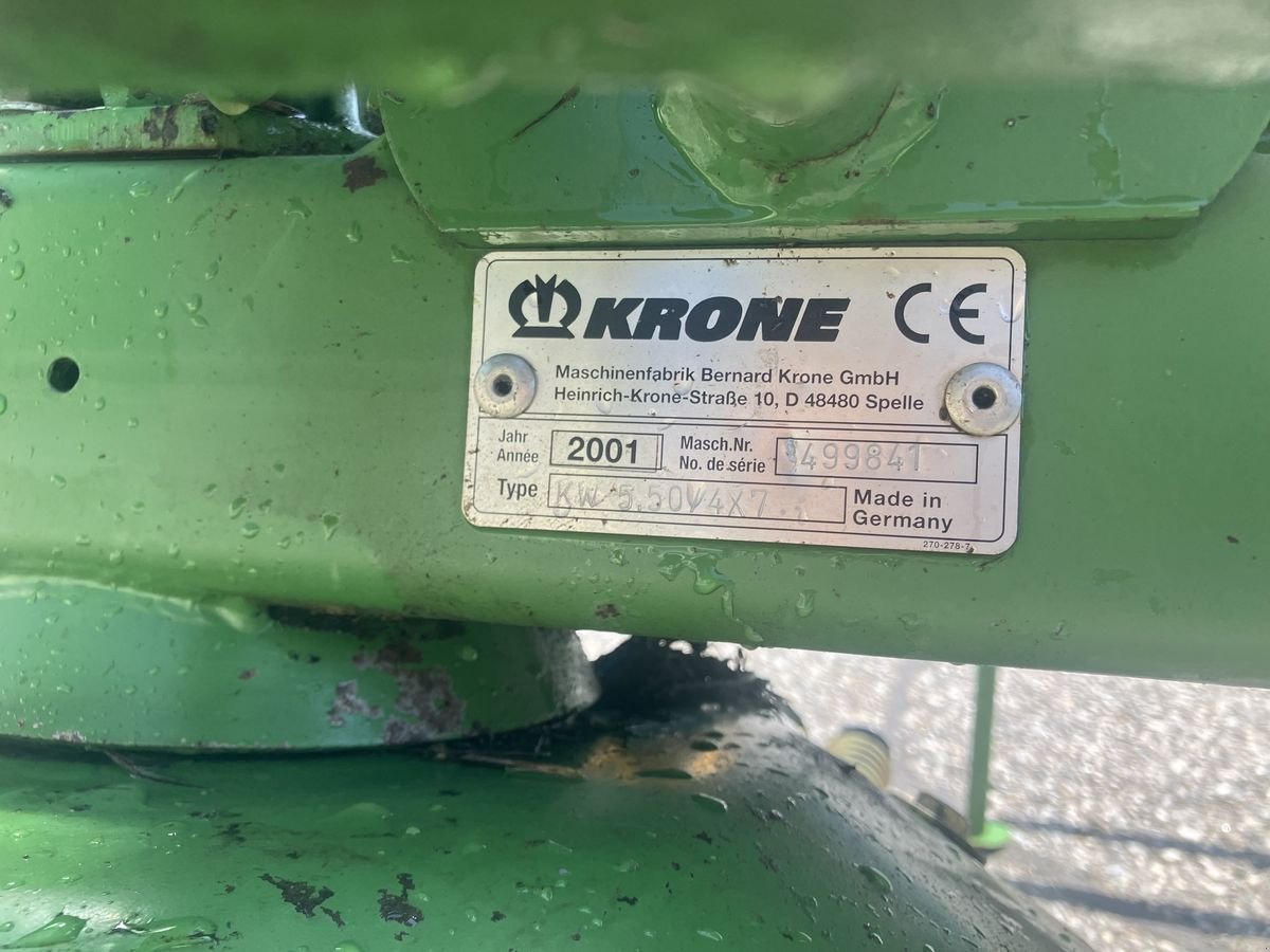 Kreiselheuer типа Krone KW 5.50/4x7, Gebrauchtmaschine в Villach (Фотография 4)
