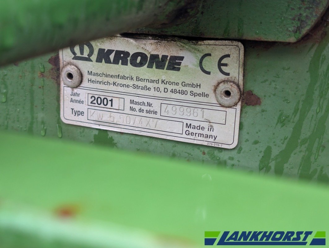 Kreiselheuer of the type Krone KW  5.52 4X7, Gebrauchtmaschine in Neuenkirchen / Bramsche (Picture 10)