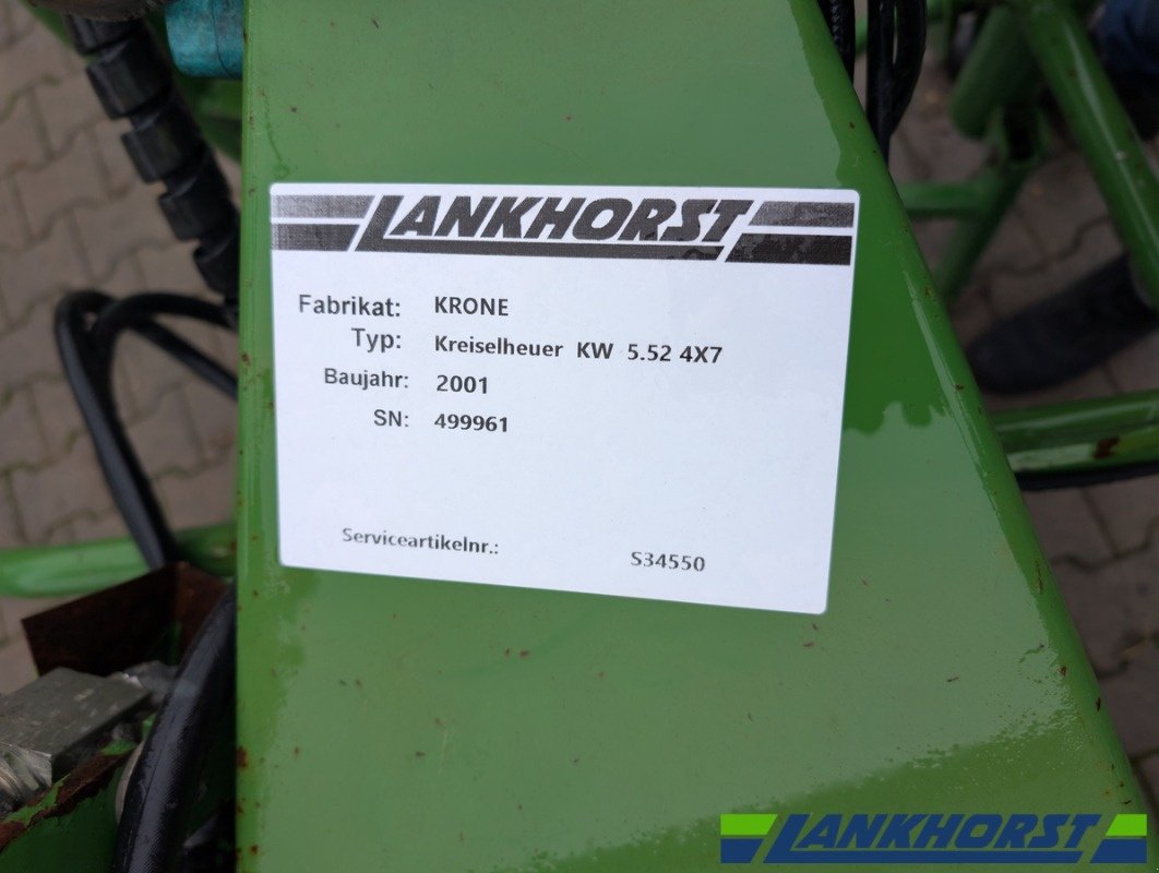 Kreiselheuer of the type Krone KW  5.52 4X7, Gebrauchtmaschine in Neuenkirchen / Bramsche (Picture 11)
