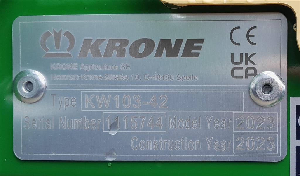 Kreiselheuer типа Krone KW 560 103-42, Gebrauchtmaschine в Horsens (Фотография 8)
