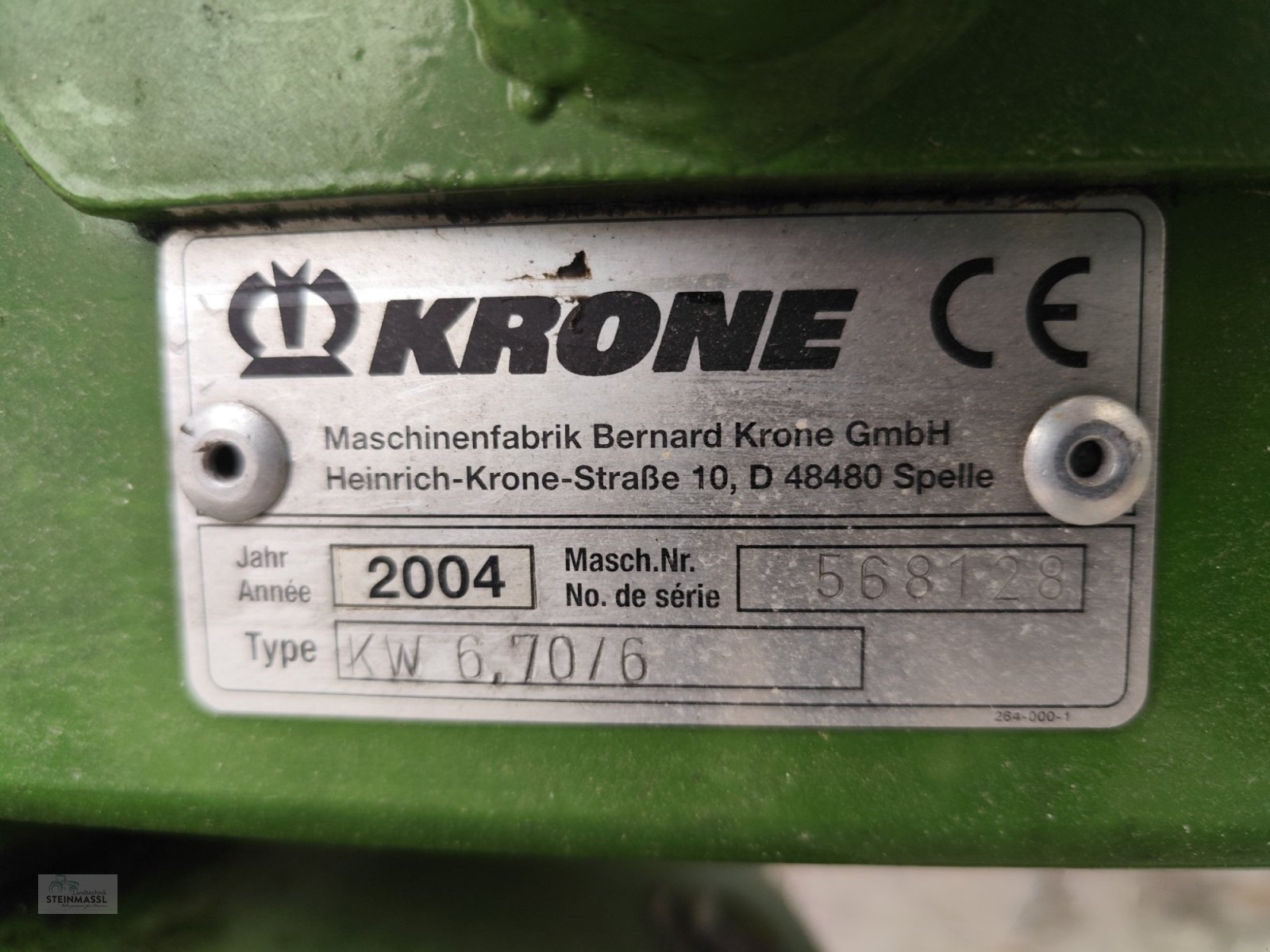 Kreiselheuer типа Krone KW 6,70/6, Gebrauchtmaschine в Petting (Фотография 6)