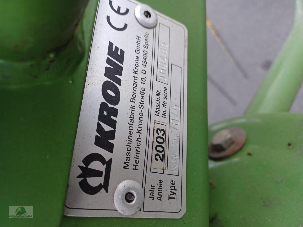 Kreiselheuer des Typs Krone KW 6.70/6, Gebrauchtmaschine in Steinwiesen (Bild 8)