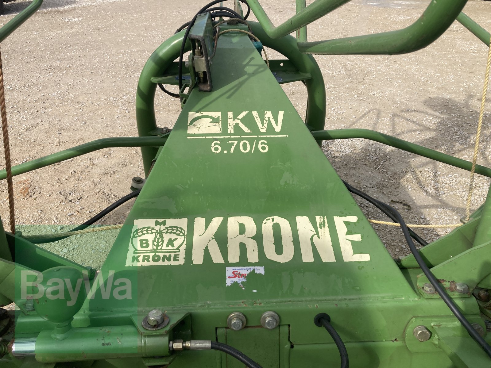Kreiselheuer des Typs Krone KW 6.70/6, Gebrauchtmaschine in Dinkelsbühl (Bild 8)