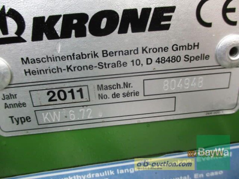 Kreiselheuer от тип Krone KW 6.72   #568, Gebrauchtmaschine в Schönau (Снимка 9)