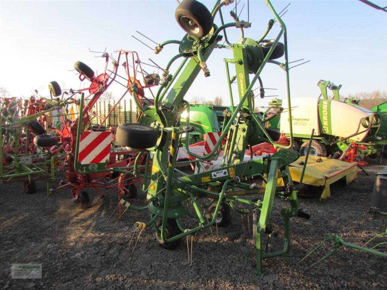 Kreiselheuer типа Krone KW 6.72/6, Gebrauchtmaschine в Bad Wildungen - Wega (Фотография 1)