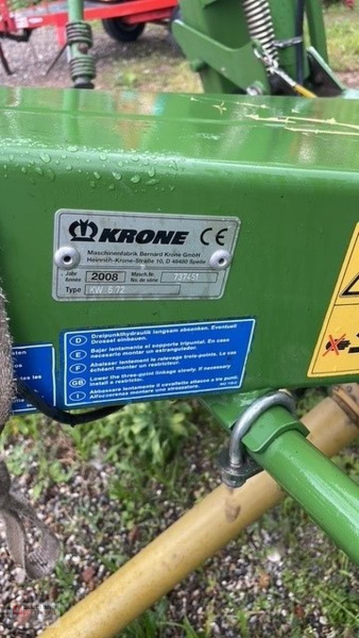 Kreiselheuer типа Krone KW 6.72/6, Gebrauchtmaschine в Gottenheim (Фотография 4)