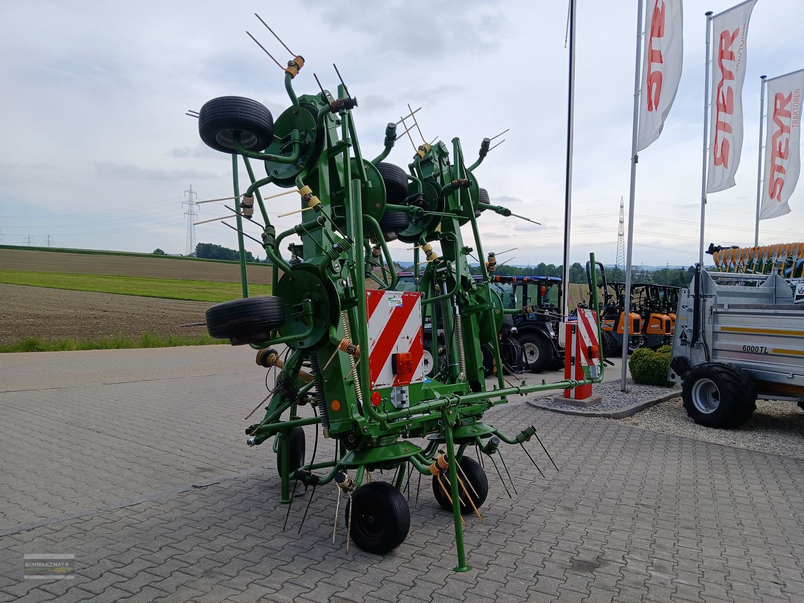 Kreiselheuer des Typs Krone KW 7.92/8, Gebrauchtmaschine in Aurolzmünster (Bild 3)