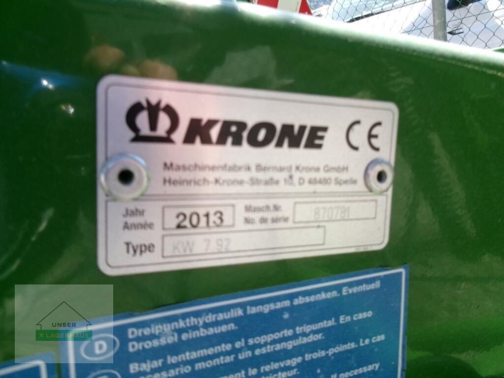 Kreiselheuer типа Krone KW 7.92, Gebrauchtmaschine в Schlitters (Фотография 2)