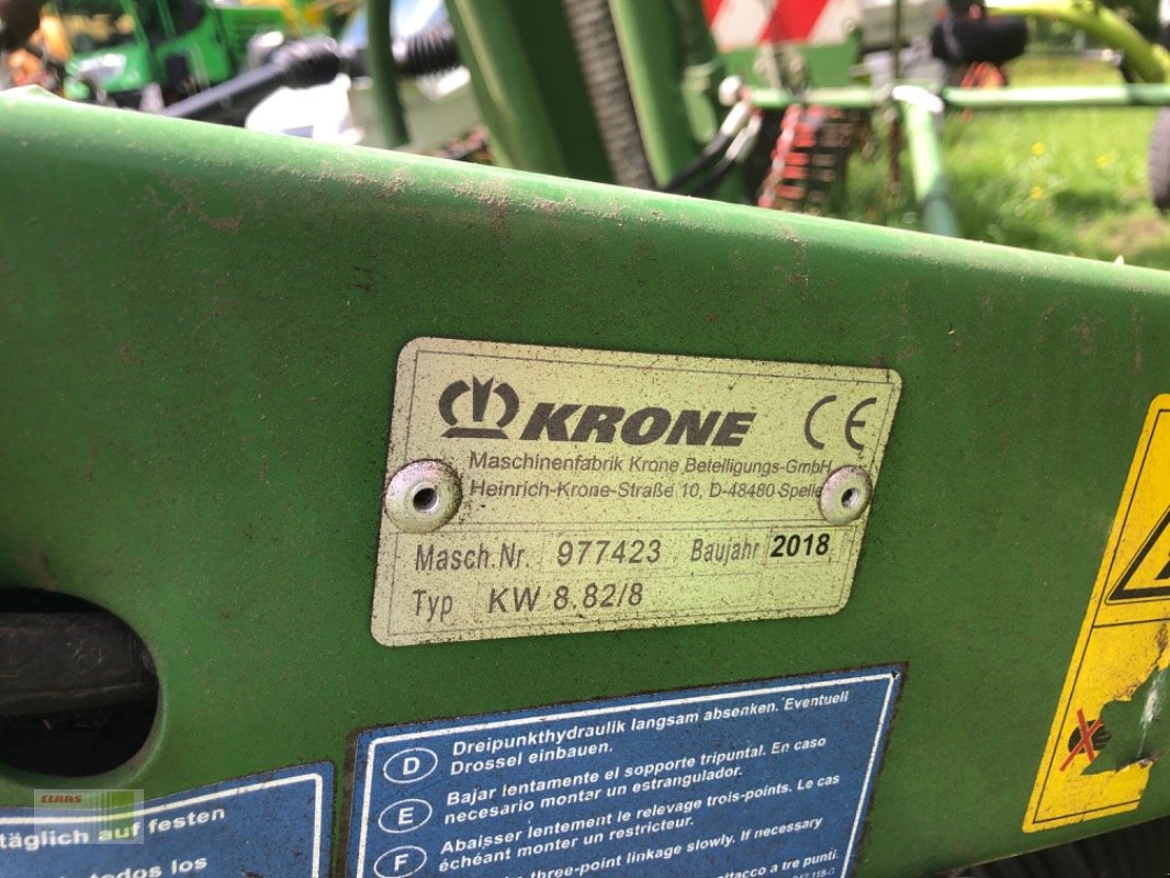 Kreiselheuer typu Krone KW 8.82/8, Gebrauchtmaschine v Weddingstedt (Obrázek 3)