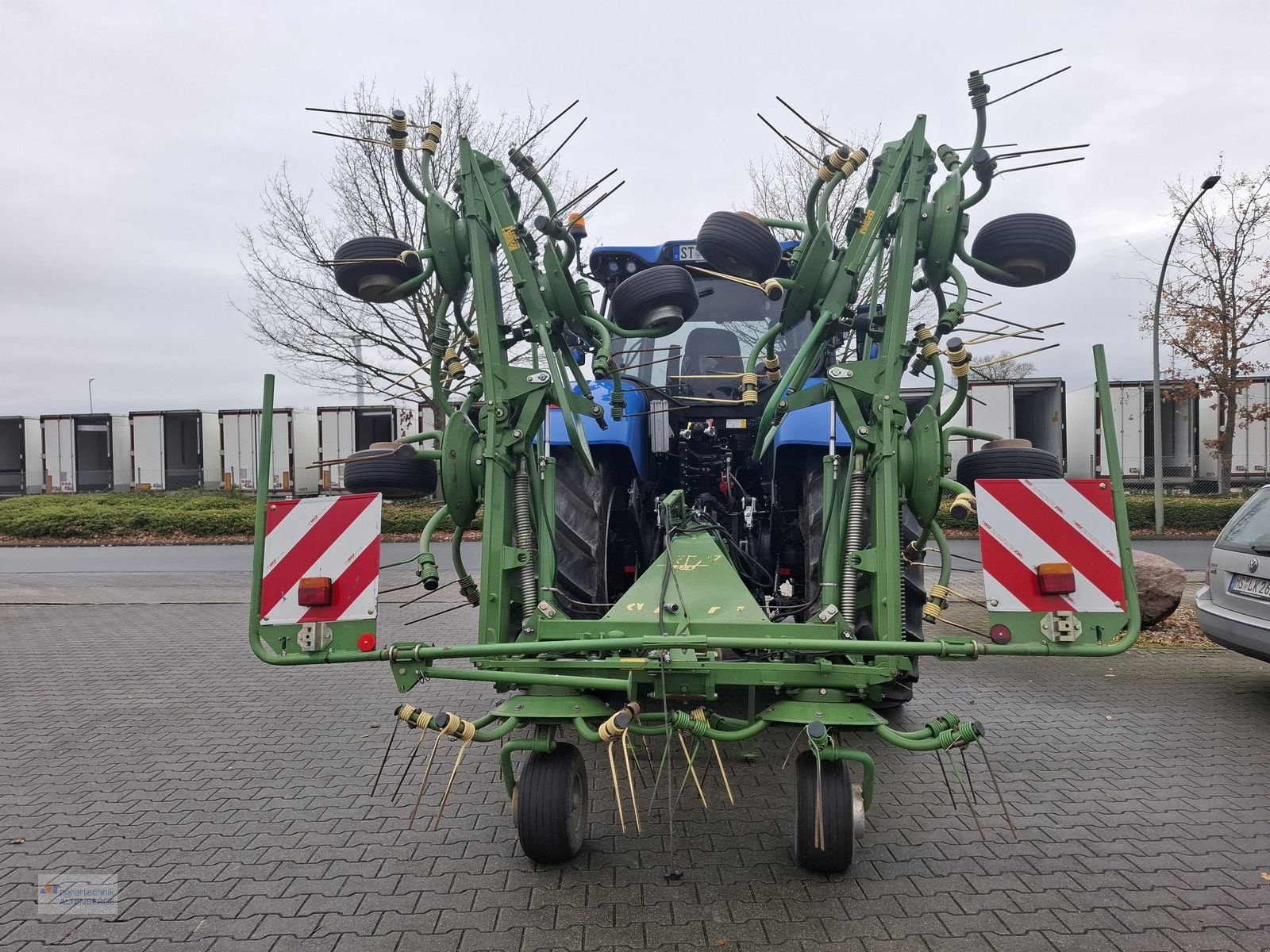 Kreiselheuer Türe ait Krone KW 8.82, Gebrauchtmaschine içinde Altenberge (resim 8)