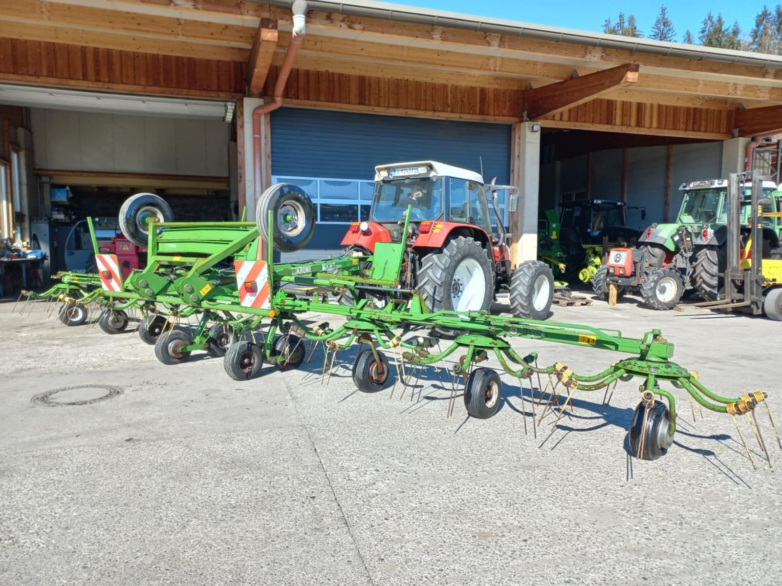 Kreiselheuer typu Krone KWT 10,50/8x7, Gebrauchtmaschine v Villach/Zauchen (Obrázek 5)