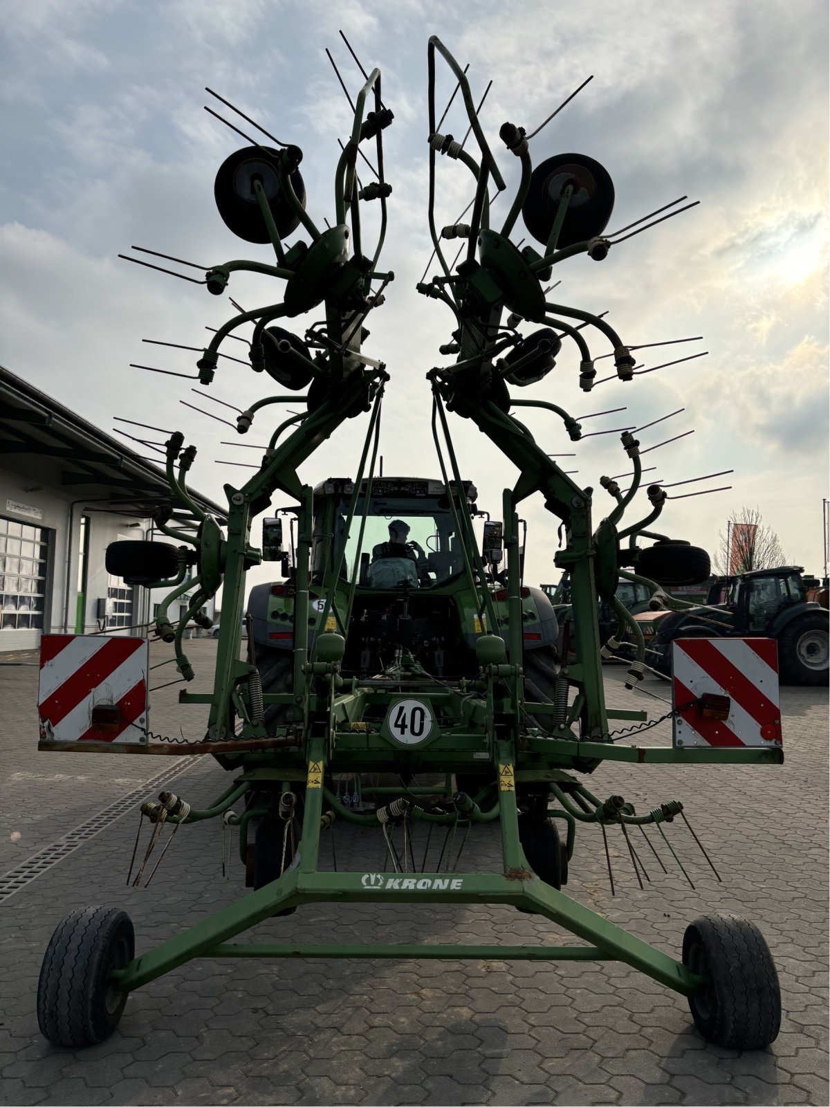 Kreiselheuer za tip Krone KWT 10.50 / 8 x 7 Heuwender, Gebrauchtmaschine u Gadebusch (Slika 3)