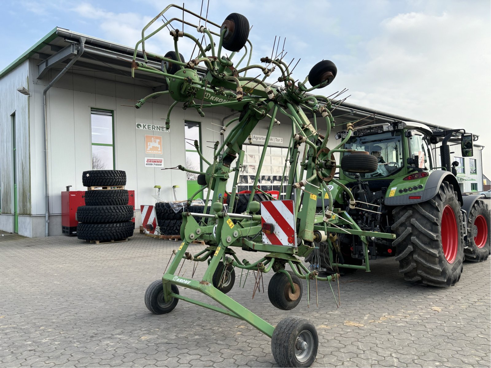 Kreiselheuer za tip Krone KWT 10.50 / 8 x 7 Heuwender, Gebrauchtmaschine u Gadebusch (Slika 4)