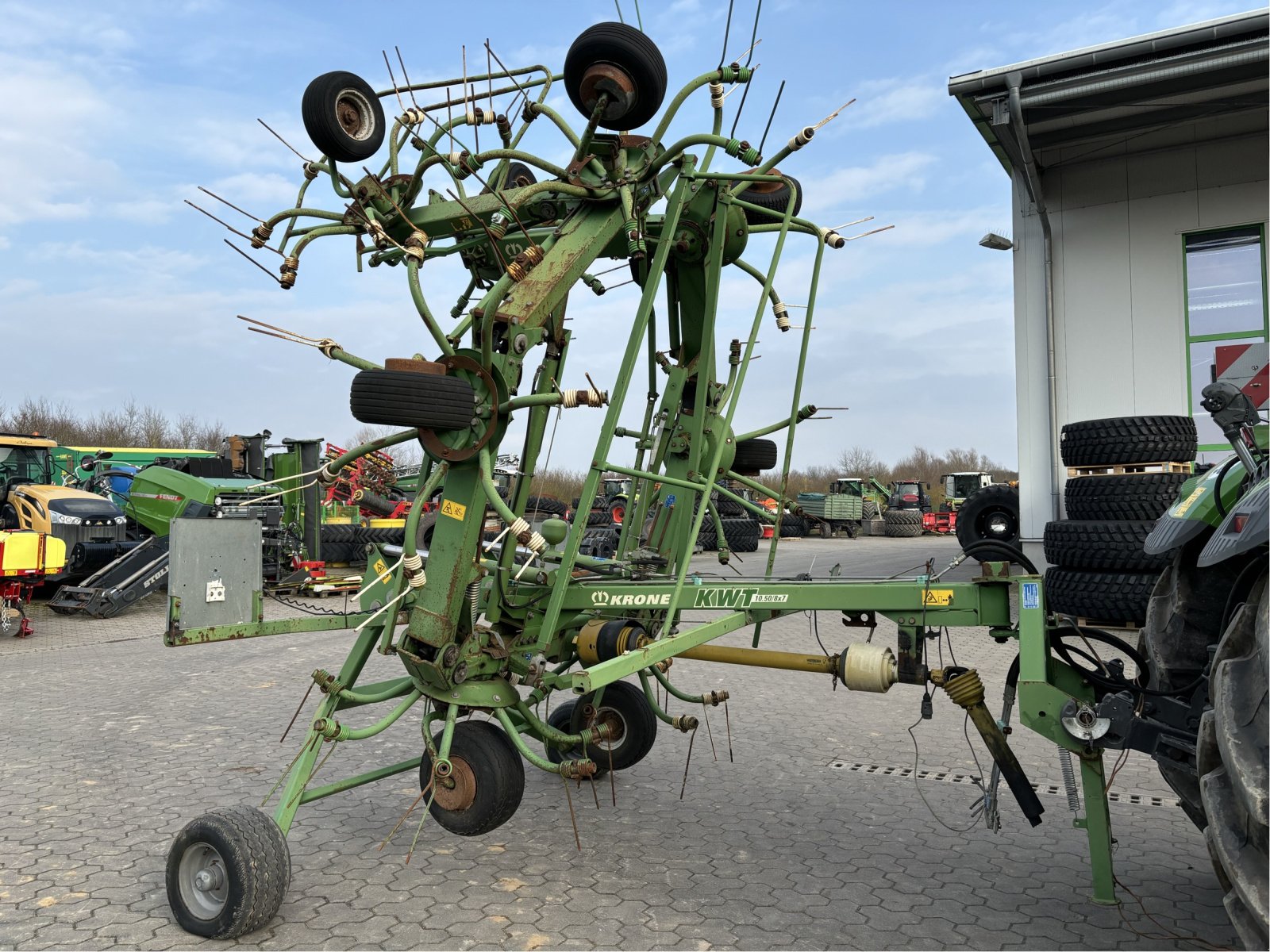 Kreiselheuer za tip Krone KWT 10.50 / 8 x 7 Heuwender, Gebrauchtmaschine u Gadebusch (Slika 5)