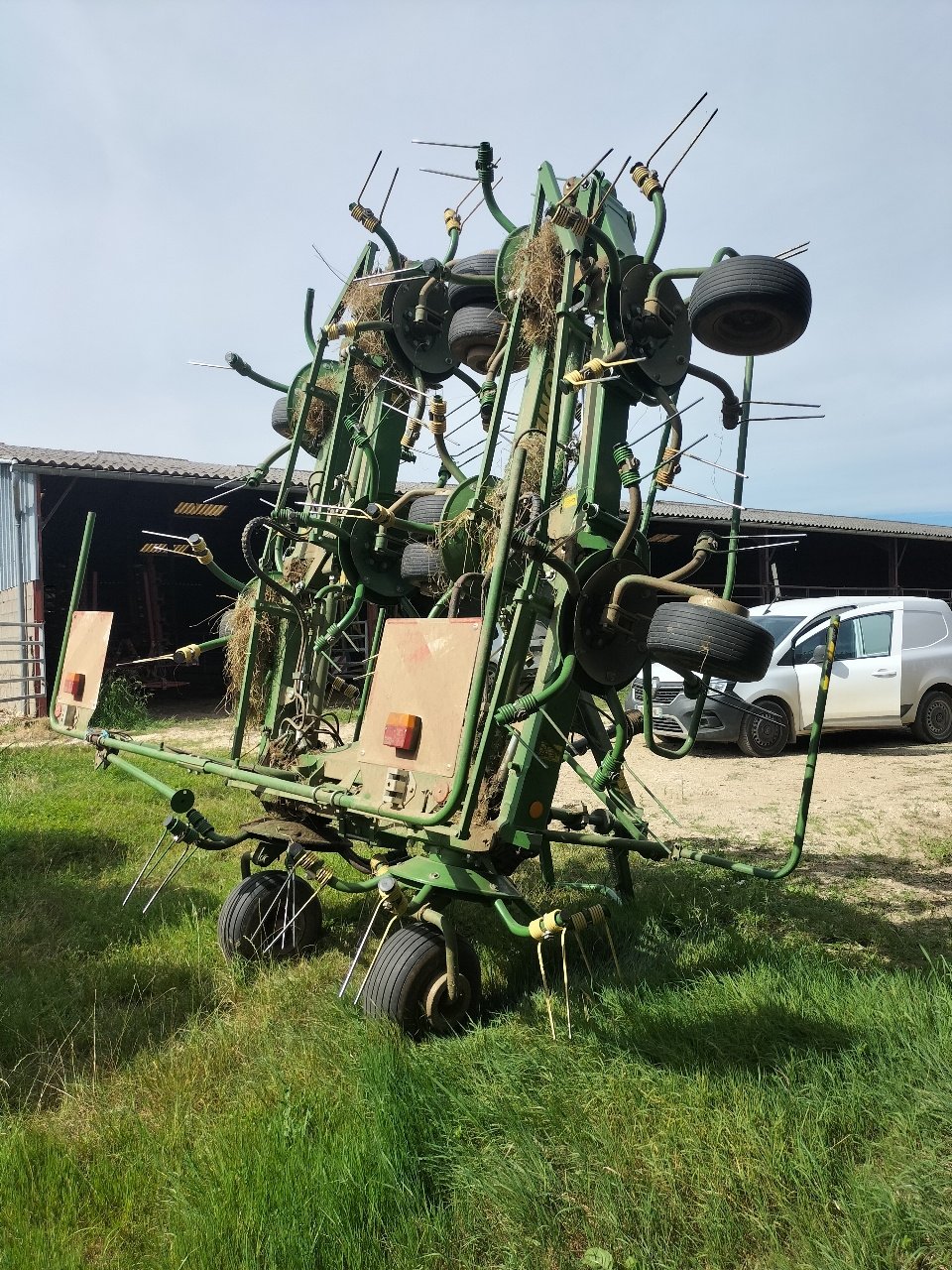 Kreiselheuer Türe ait Krone Kwt 11.22/10, Gebrauchtmaschine içinde VARZY (resim 3)