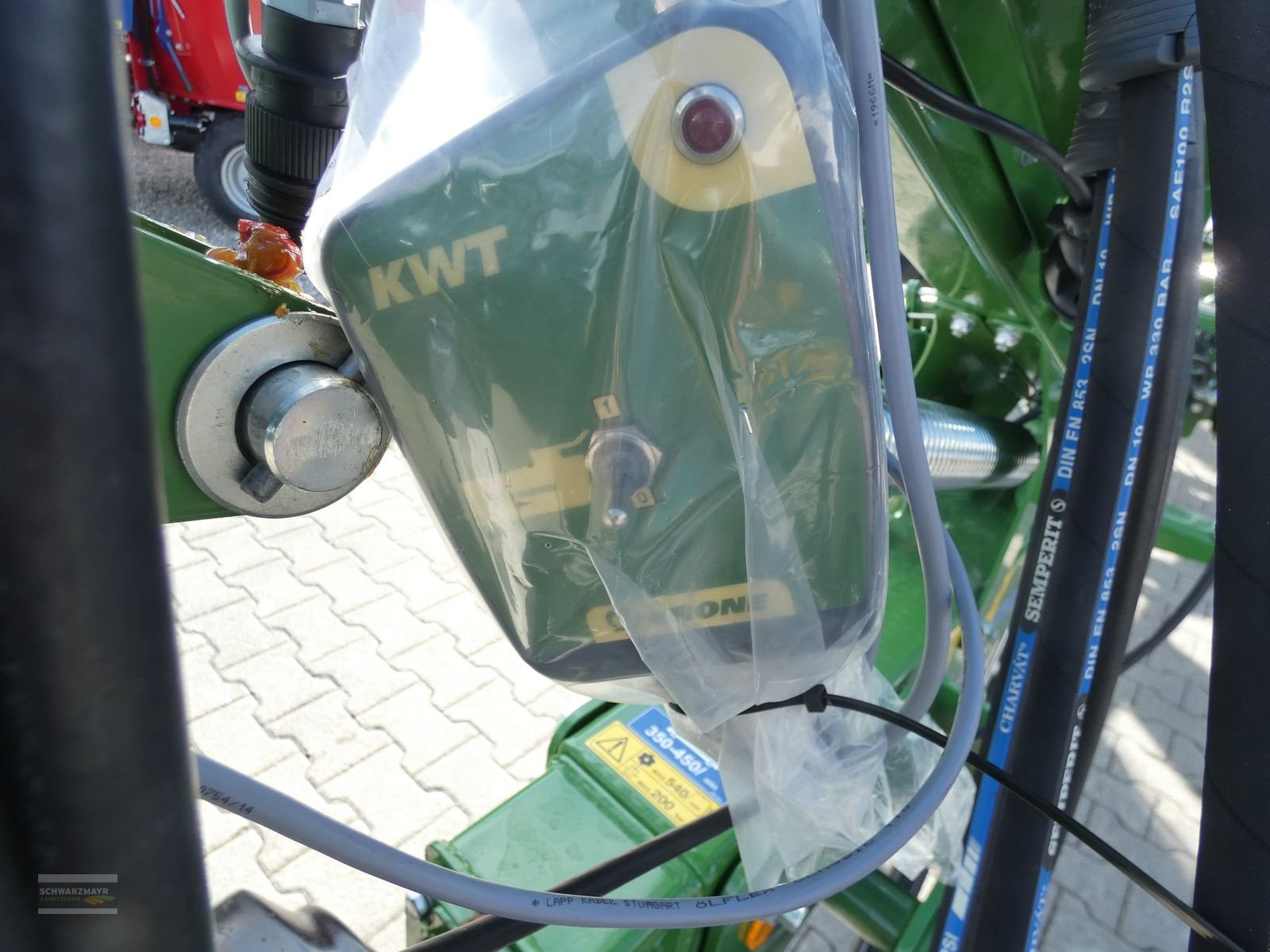 Kreiselheuer des Typs Krone KWT 1600, Neumaschine in Gampern (Bild 20)