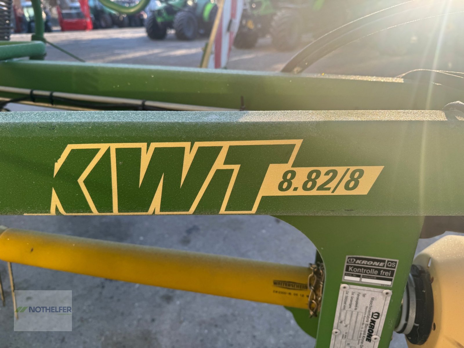 Kreiselheuer des Typs Krone KWT 8.82/8, Gebrauchtmaschine in Pforzen (Bild 4)