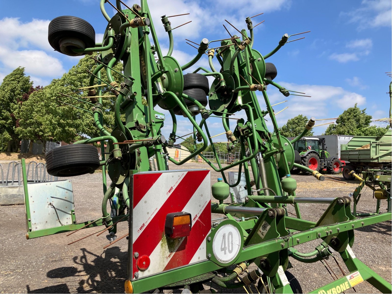 Kreiselheuer typu Krone KWT 8.82/8, Gebrauchtmaschine w Goldberg (Zdjęcie 2)