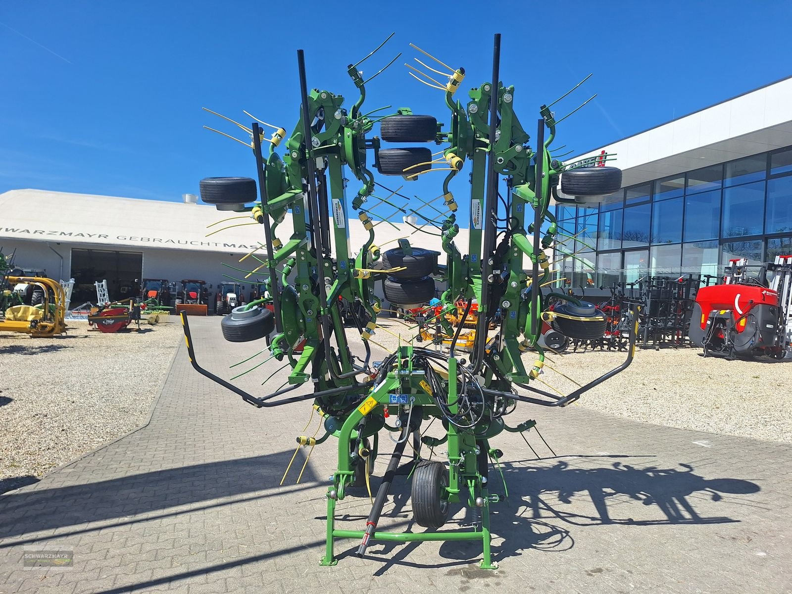 Kreiselheuer des Typs Krone Vendro 1020, Neumaschine in Aurolzmünster (Bild 9)