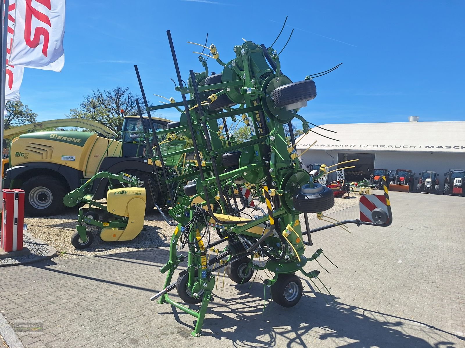Kreiselheuer des Typs Krone Vendro 1020, Neumaschine in Aurolzmünster (Bild 8)