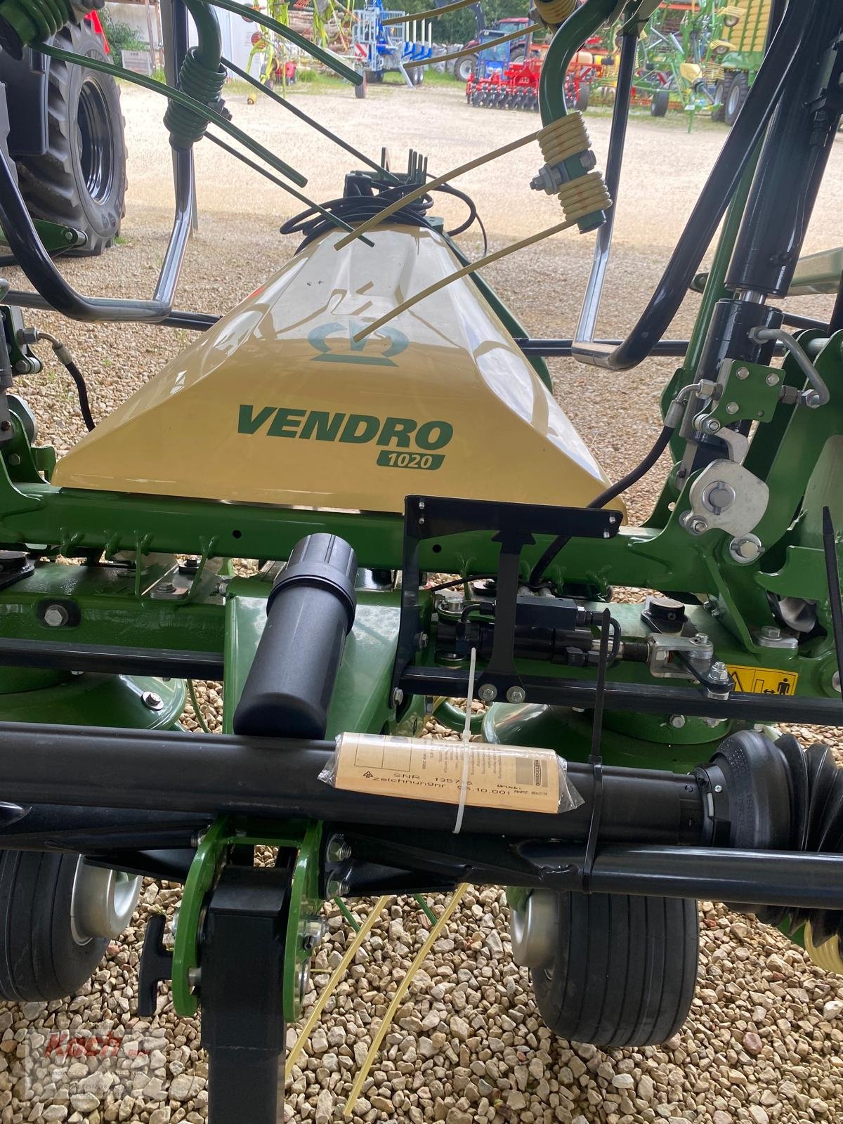 Kreiselheuer des Typs Krone Vendro 1020, Neumaschine in Neumarkt / Pölling (Bild 5)