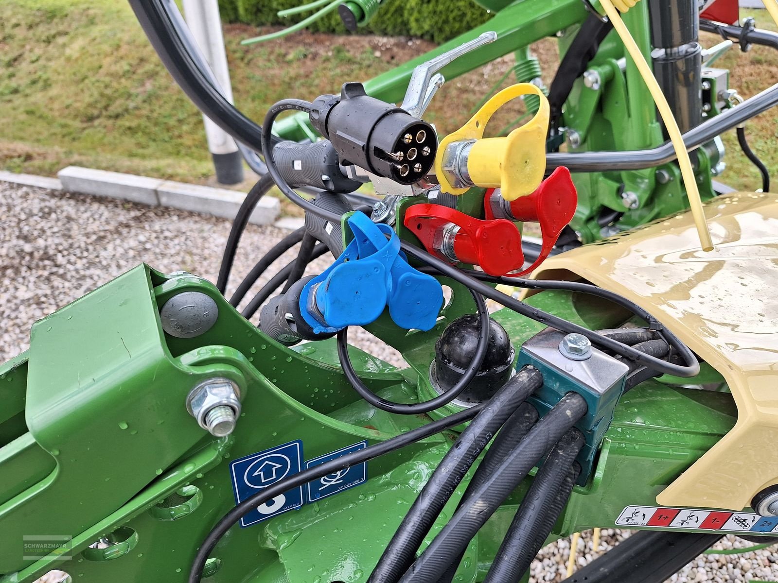 Kreiselheuer Türe ait Krone Vendro 1020, Neumaschine içinde Gampern (resim 15)