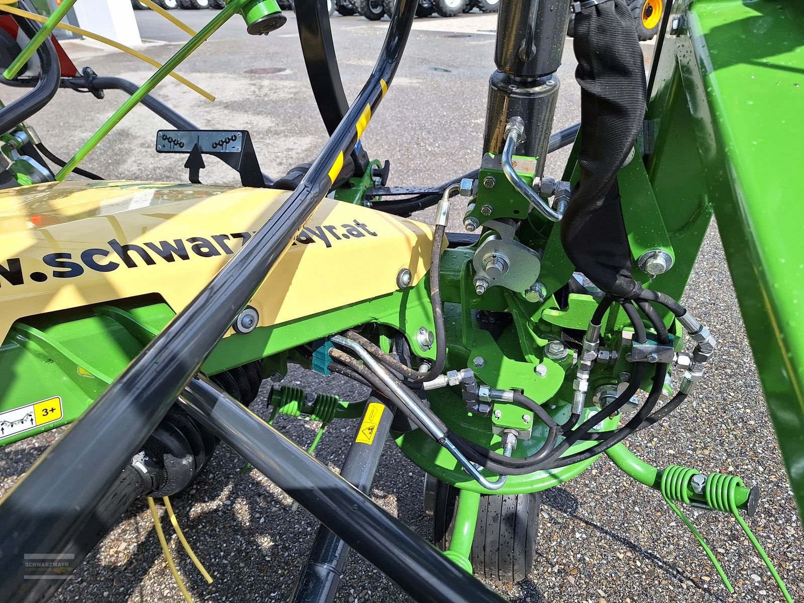 Kreiselheuer Türe ait Krone Vendro 1020, Neumaschine içinde Gampern (resim 10)