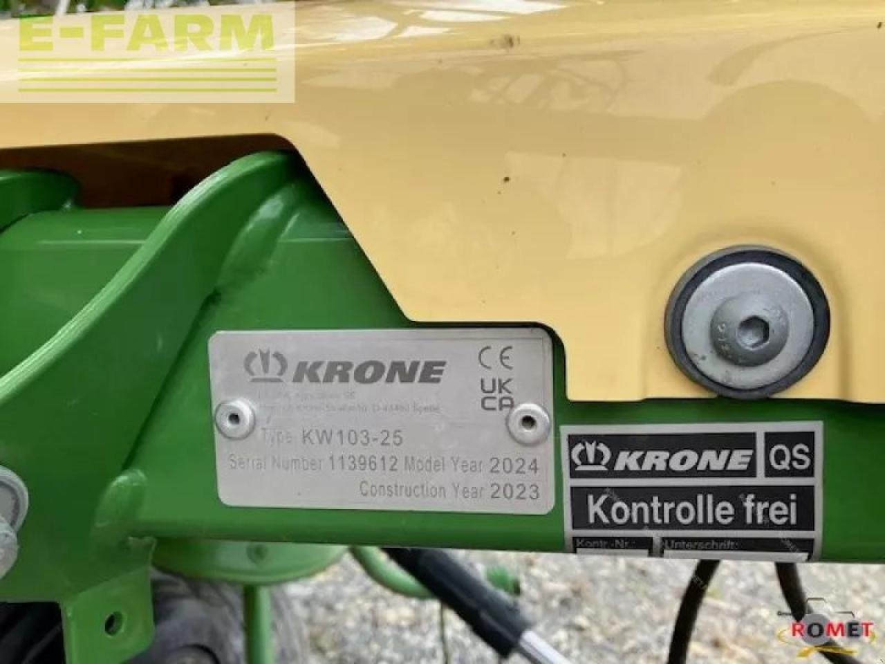 Kreiselheuer za tip Krone vendro 1120, Gebrauchtmaschine u GENNES-SUR-GLAIZE (Slika 8)