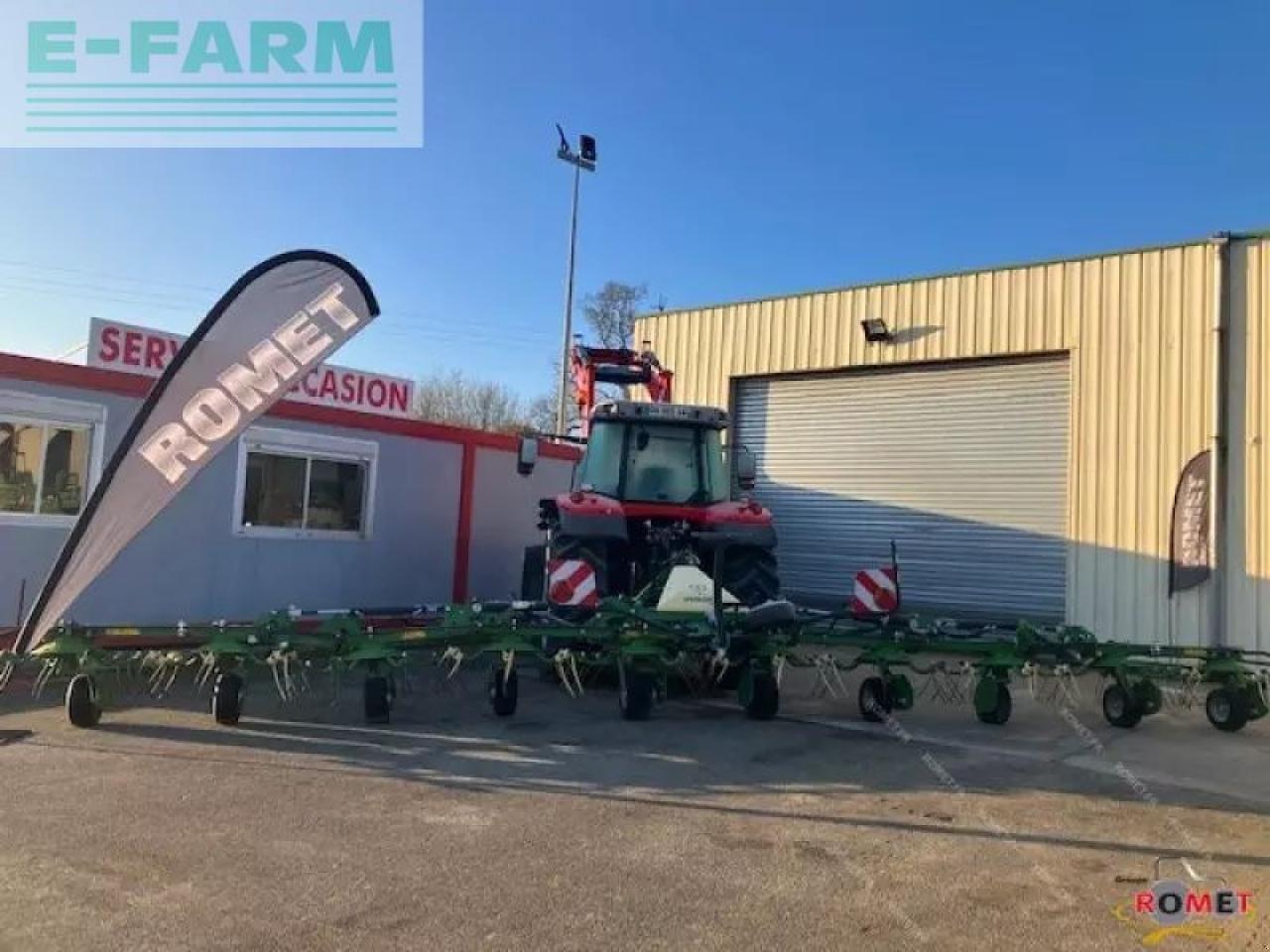 Kreiselheuer typu Krone vendro 1120, Gebrauchtmaschine w GENNES-SUR-GLAIZE (Zdjęcie 1)