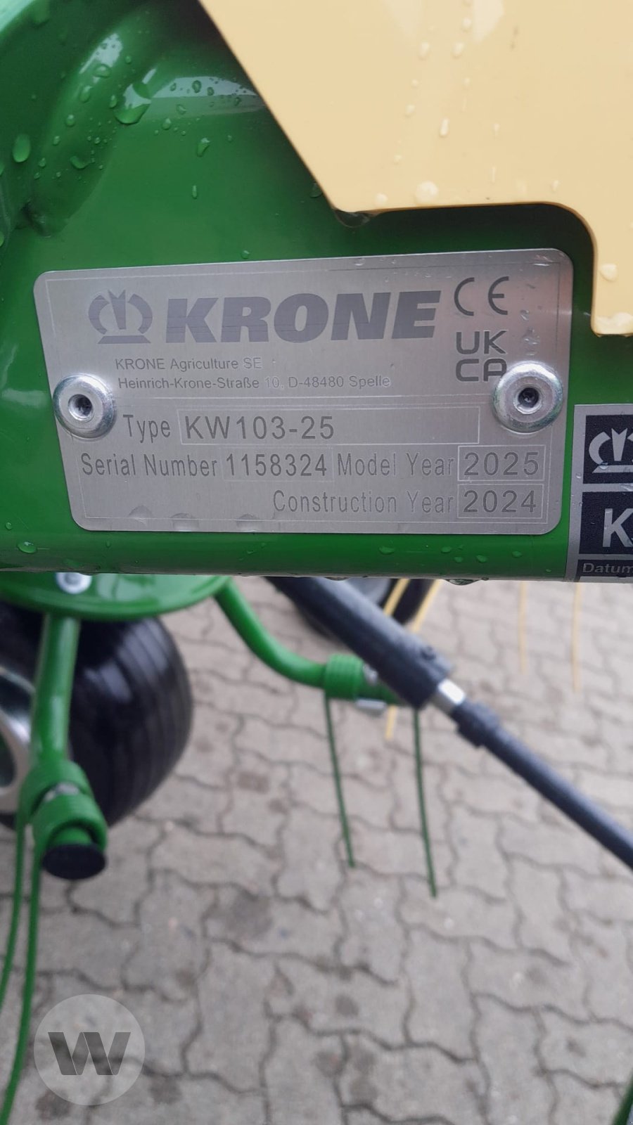 Kreiselheuer tip Krone Vendro 1120, Neumaschine in Börm (Poză 2)