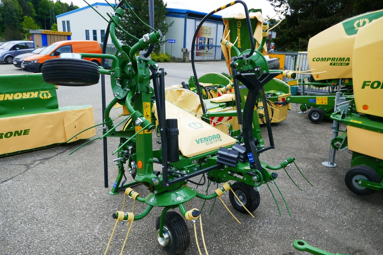 Kreiselheuer of the type Krone Vendro 420 Highland, Gebrauchtmaschine in Villach (Picture 1)