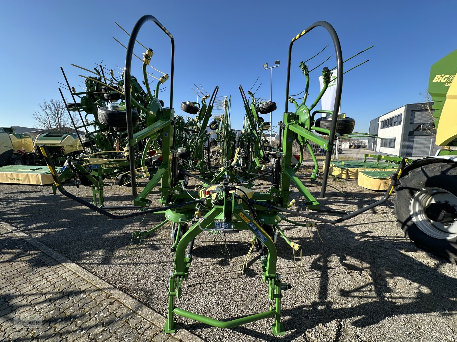 Kreiselheuer Türe ait Krone VENDRO 560 (KW103-42, Neumaschine içinde Vöhringen (resim 1)