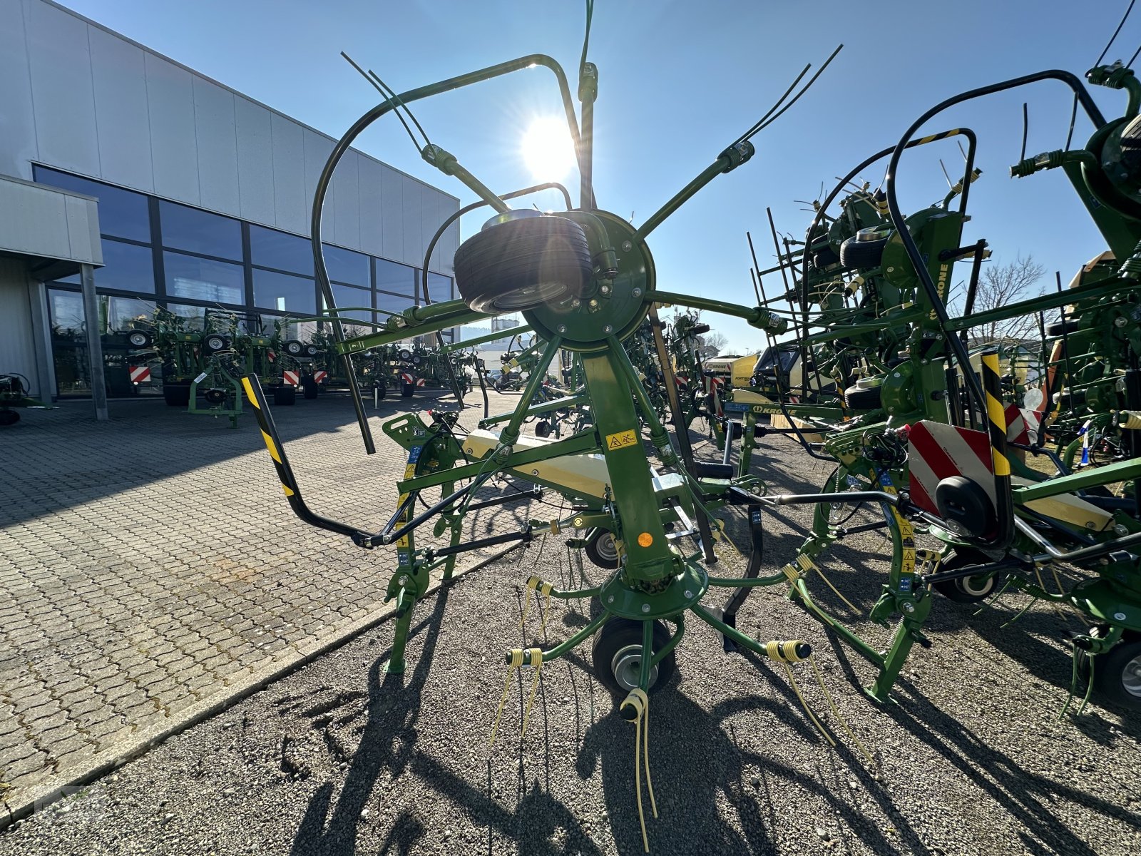 Kreiselheuer Türe ait Krone VENDRO 560 (KW103-42, Neumaschine içinde Vöhringen (resim 3)