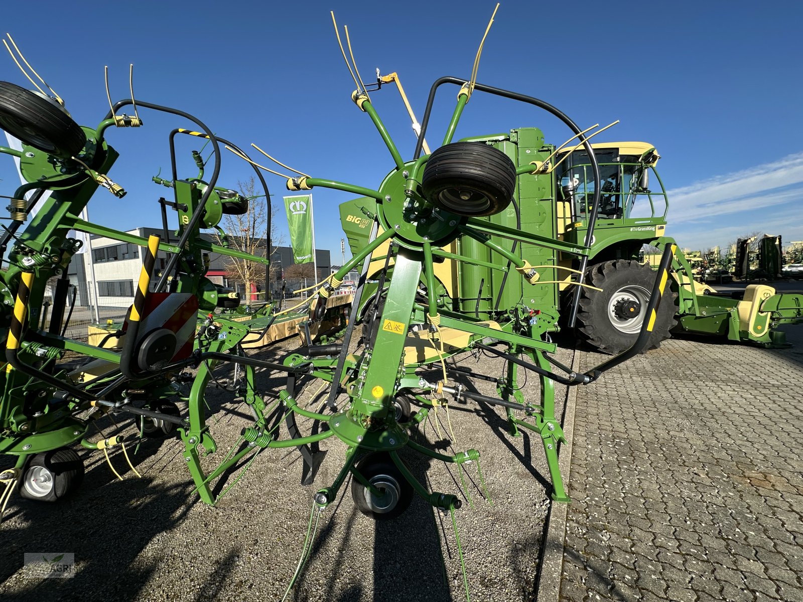 Kreiselheuer Türe ait Krone VENDRO 560 (KW103-42, Neumaschine içinde Vöhringen (resim 4)