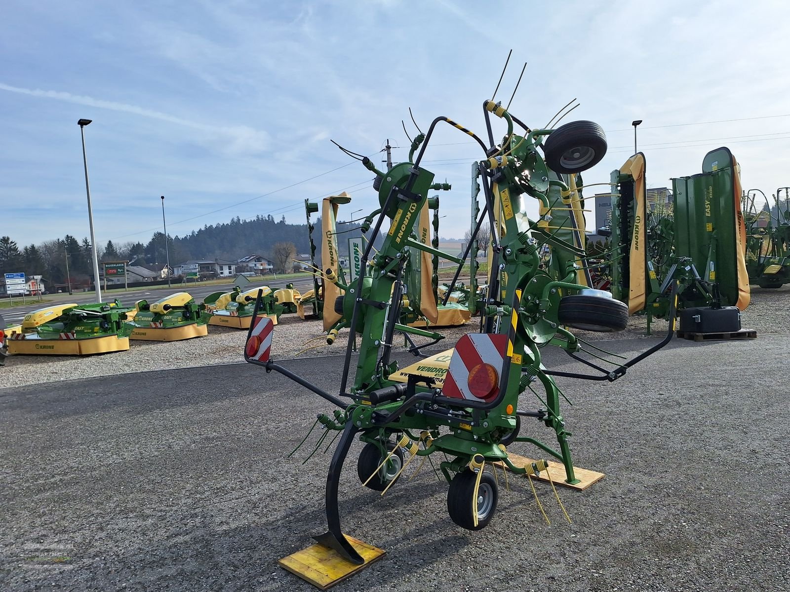 Kreiselheuer des Typs Krone Vendro 620, Neumaschine in Aurolzmünster (Bild 3)