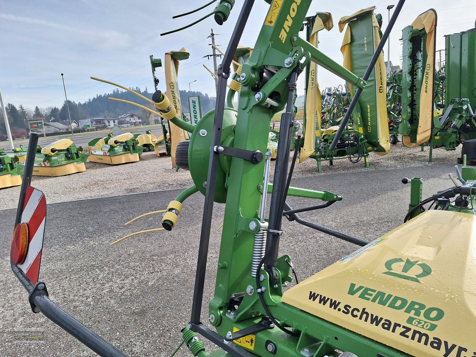 Kreiselheuer des Typs Krone Vendro 620, Neumaschine in Aurolzmünster (Bild 10)