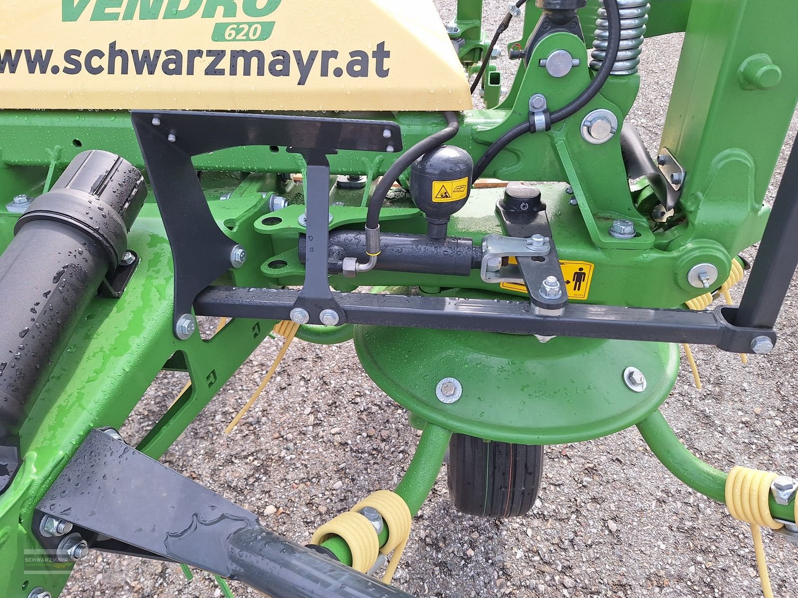 Kreiselheuer des Typs Krone Vendro 620, Neumaschine in Aurolzmünster (Bild 9)