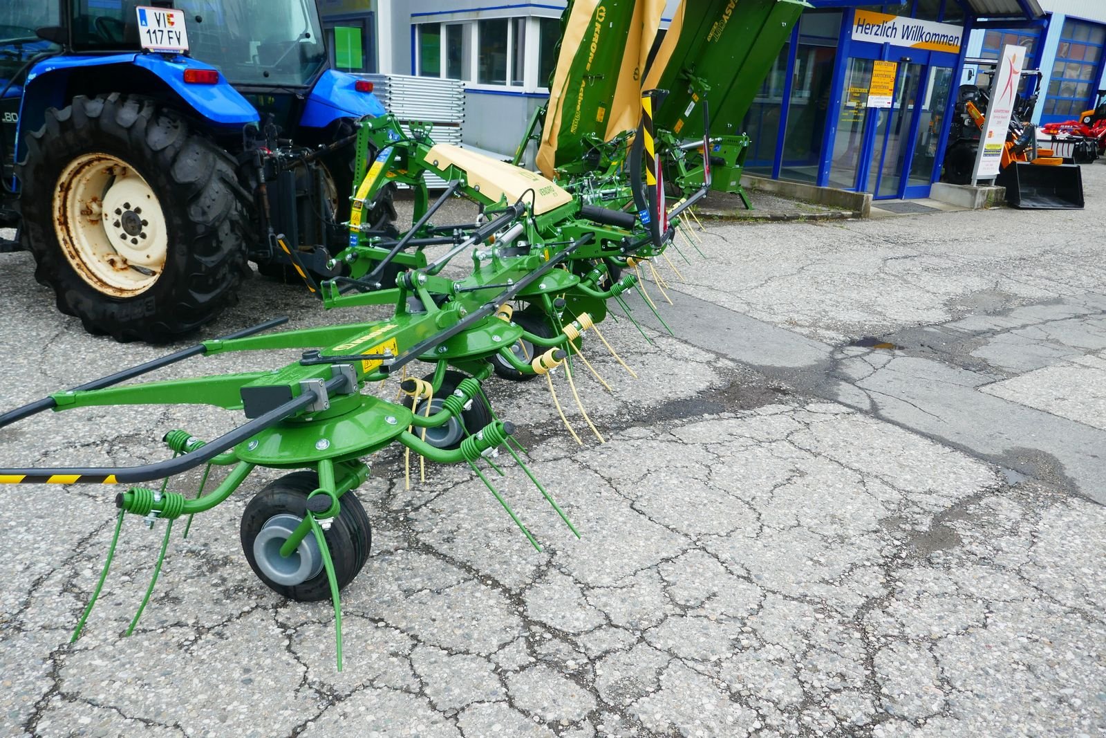 Kreiselheuer del tipo Krone Vendro 680 Hydro, Gebrauchtmaschine In Villach (Immagine 3)