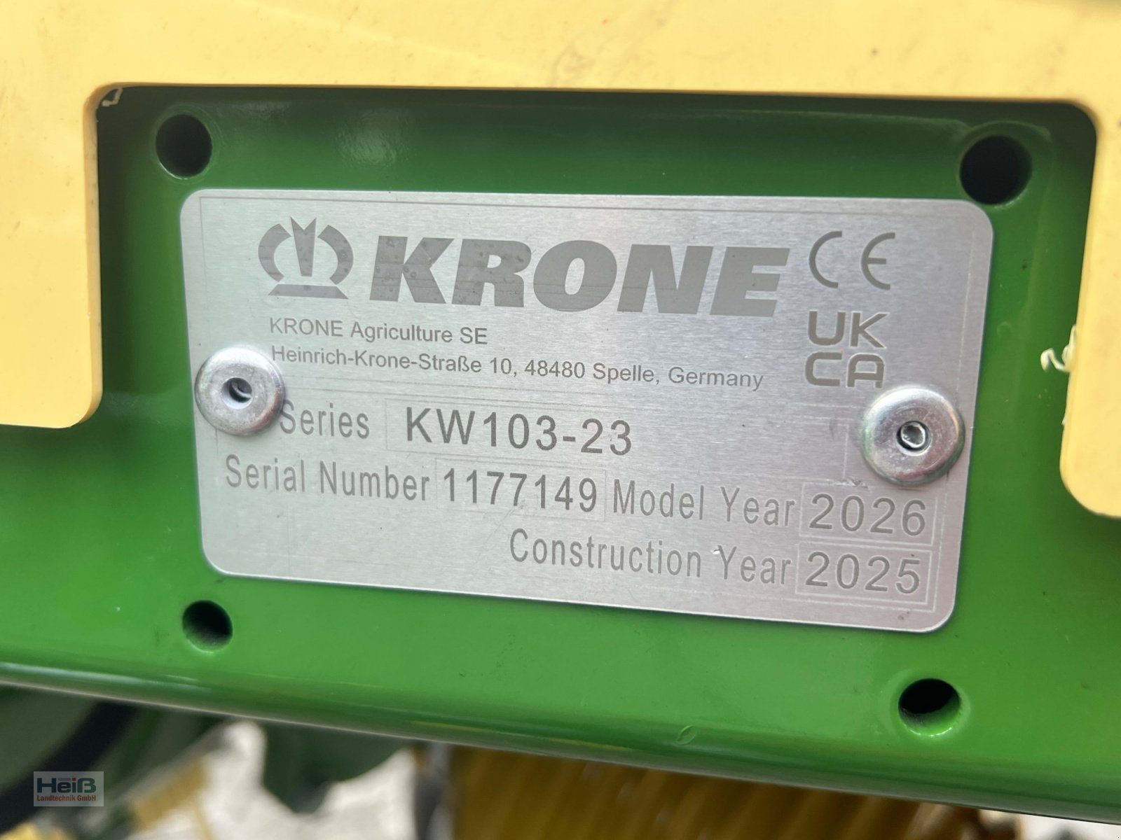 Kreiselheuer del tipo Krone Vendro 680, Neumaschine en Merkendorf (Imagen 6)