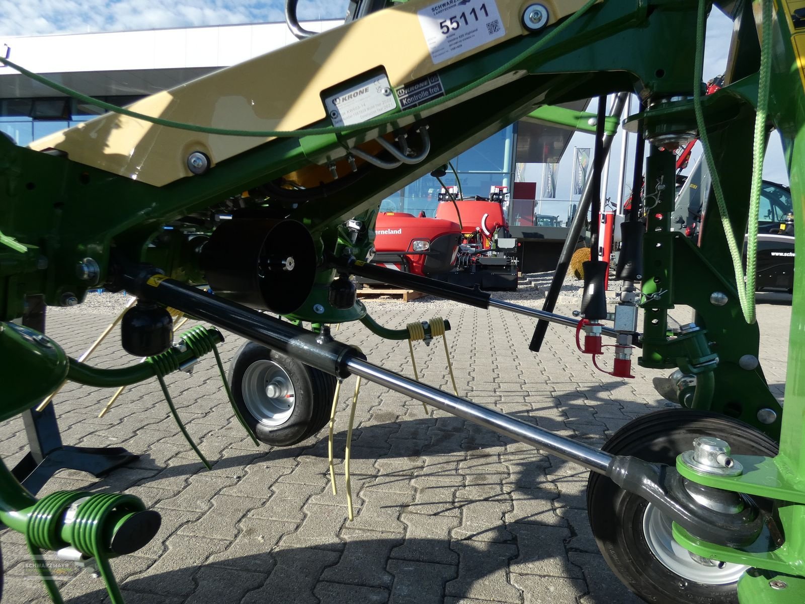 Kreiselheuer des Typs Krone Vendro 820 Highland, Neumaschine in Aurolzmünster (Bild 11)