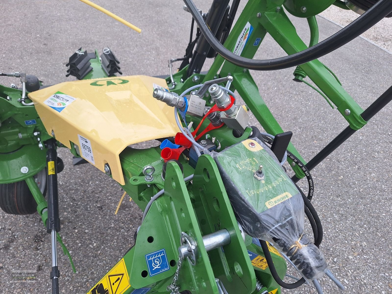 Kreiselheuer Türe ait Krone Vendro 820 Highland, Neumaschine içinde Gampern (resim 10)