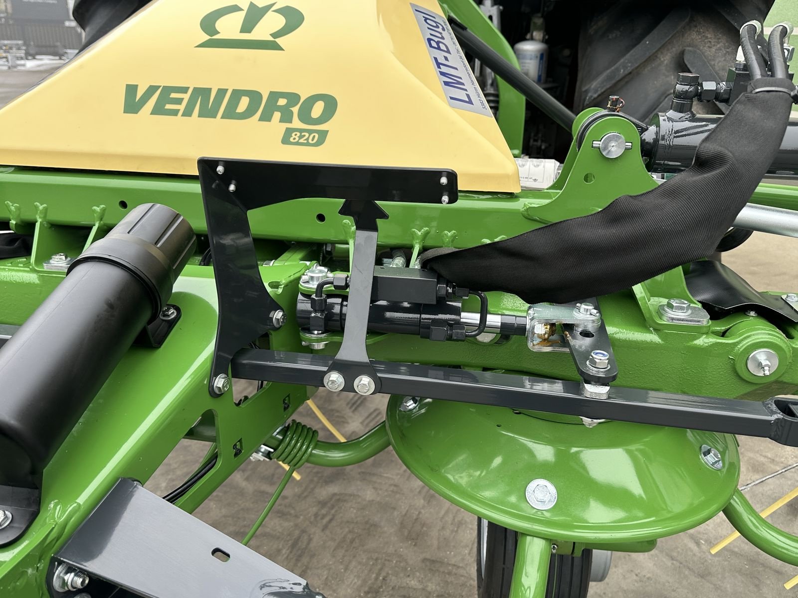 Kreiselheuer Türe ait Krone Vendro 820, Gebrauchtmaschine içinde Hürm (resim 9)