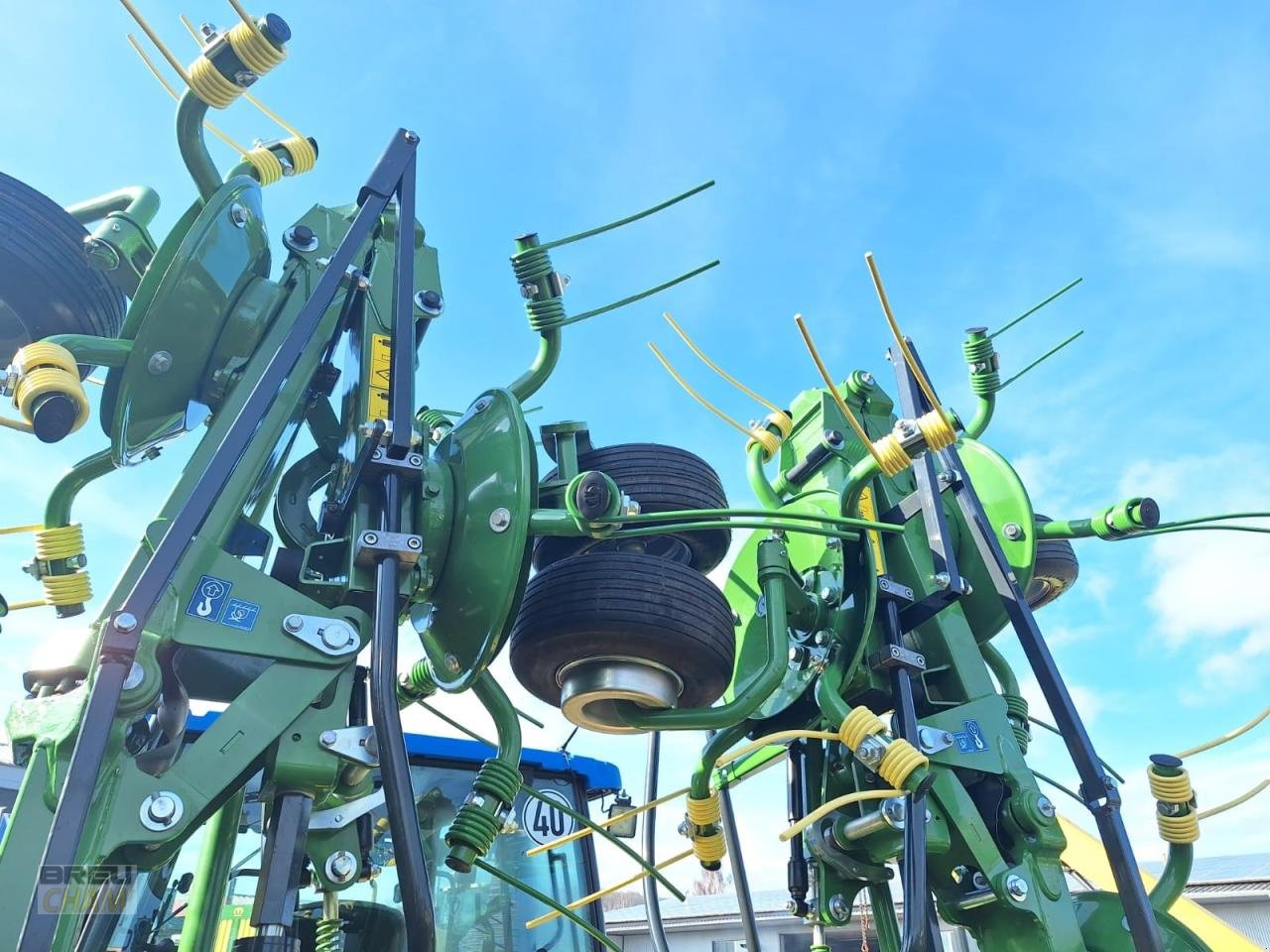 Kreiselheuer Türe ait Krone Vendro 820, Neumaschine içinde Cham (resim 14)