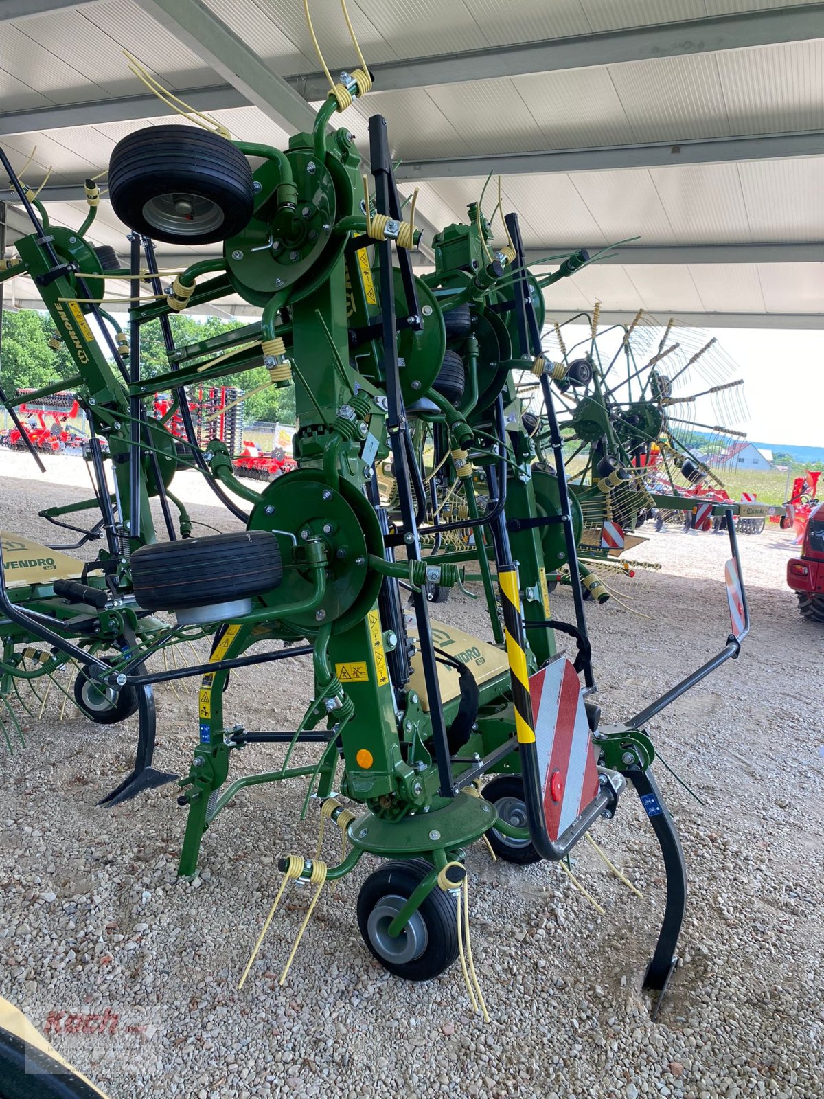 Kreiselheuer Türe ait Krone Vendro 820, Neumaschine içinde Neumarkt / Pölling (resim 2)