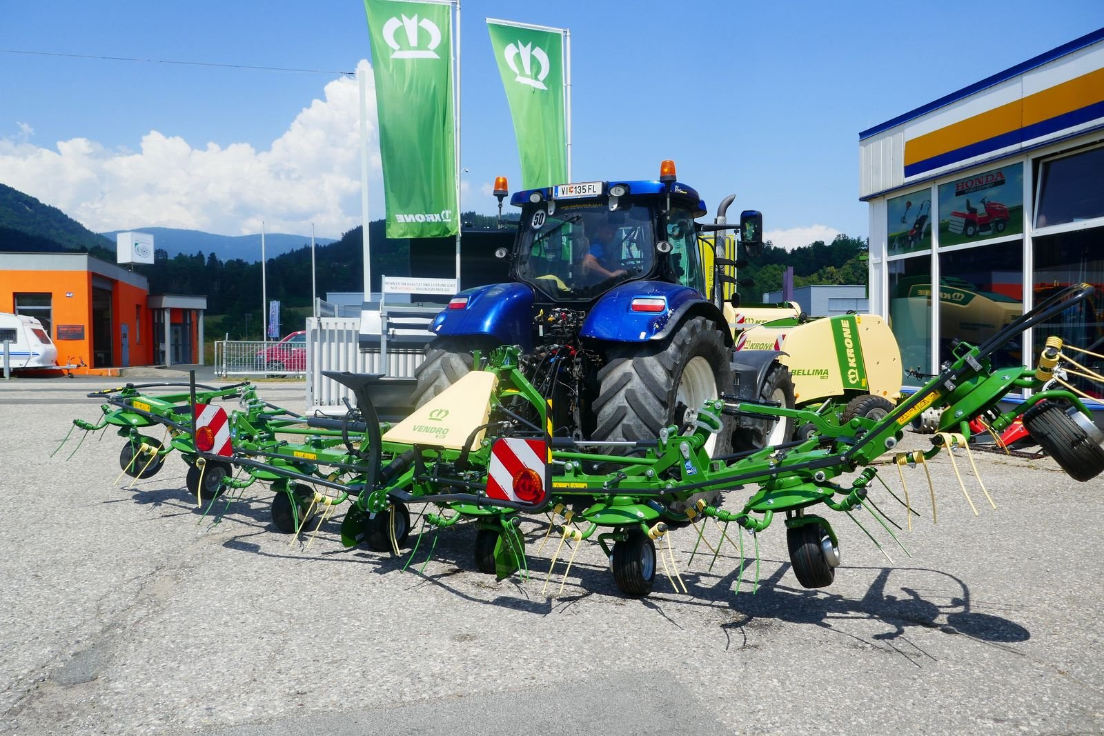 Kreiselheuer Türe ait Krone Vendro 820, Gebrauchtmaschine içinde Villach (resim 1)