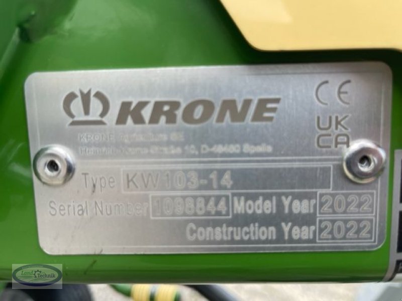 Kreiselheuer des Typs Krone Vendro 820, Neumaschine in Münzkirchen (Bild 16)