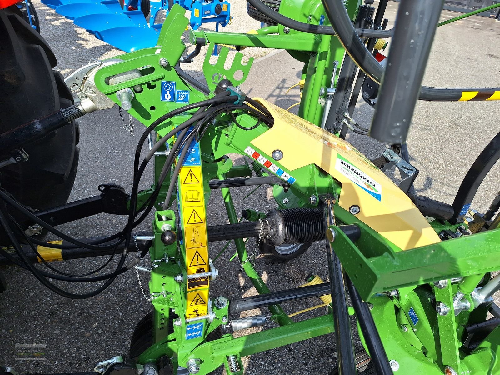 Kreiselheuer Türe ait Krone Vendro 820, Neumaschine içinde Gampern (resim 7)